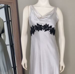100% Silk hi low dress